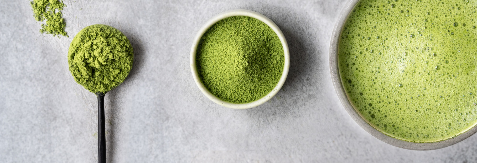 Matcha-Komposition mit Bio-Matcha Kotobuki