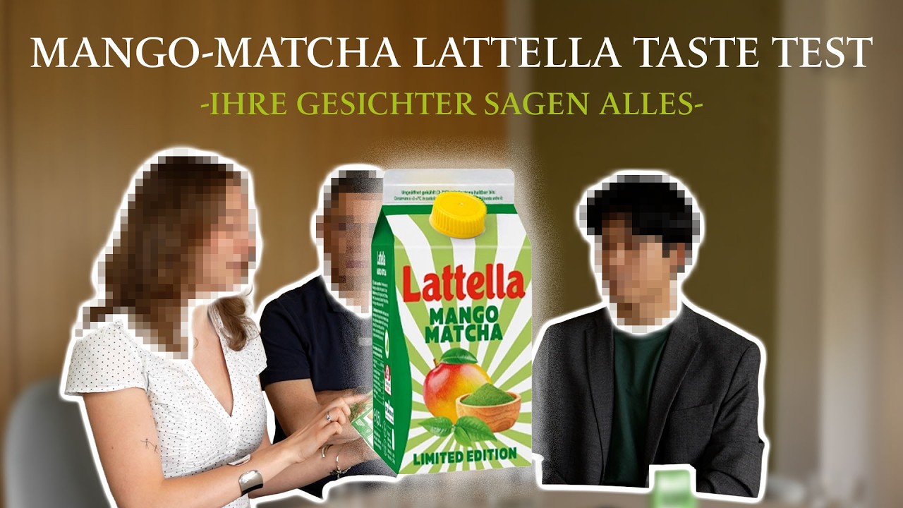 Lattella Matcha-Mango im Test! Schmeckt es nach Matcha?