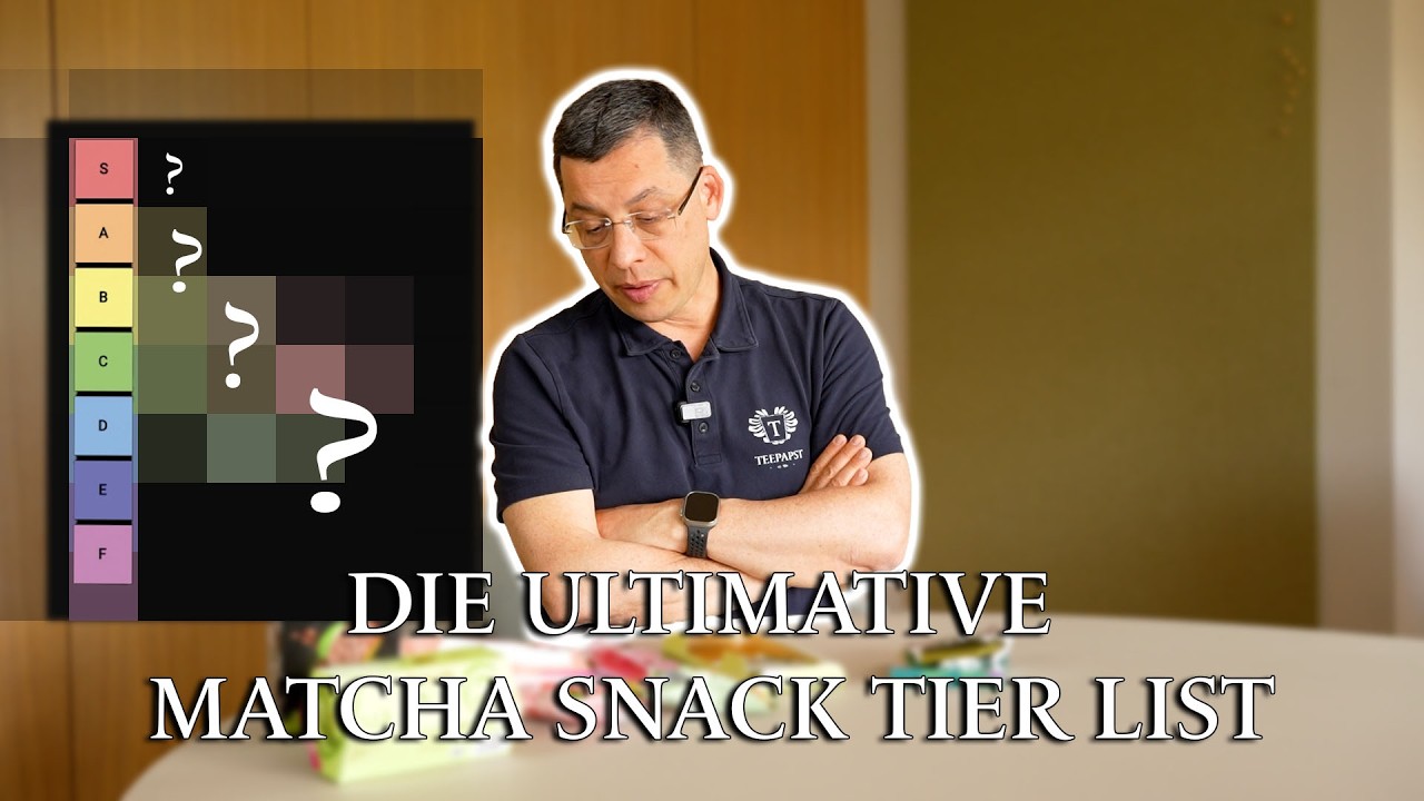 Die ultimative Matcha Snack Tier List